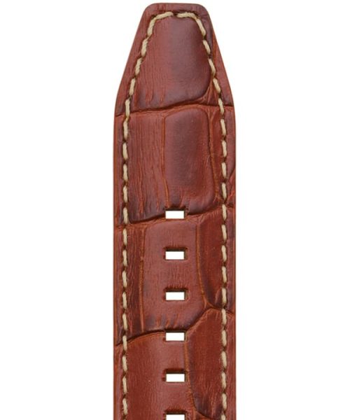 Rochet Sport Luxe «Indiana» Lys Brun Vanntett Alligator Decor Skinnreim