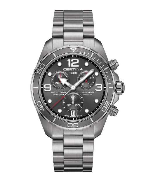 Certina DS Action Chronograph 43mm Titanium - C032.434.44.087.00