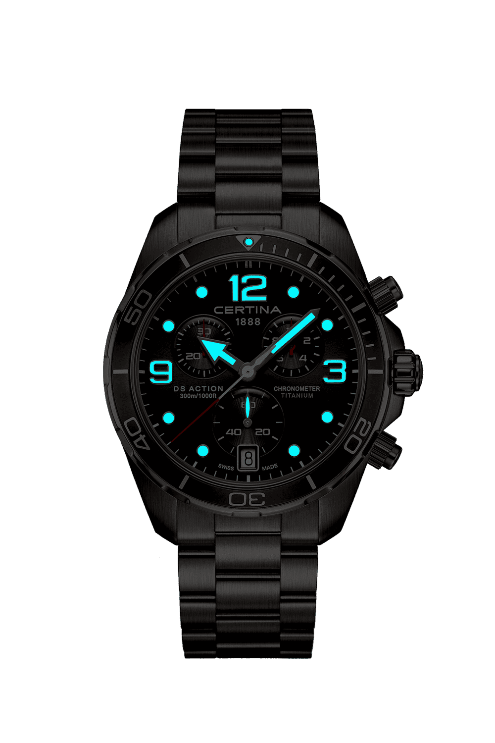 Certina DS Action Chronograph 43mm Titanium - C032.434.44.087.00 - Bilde 2