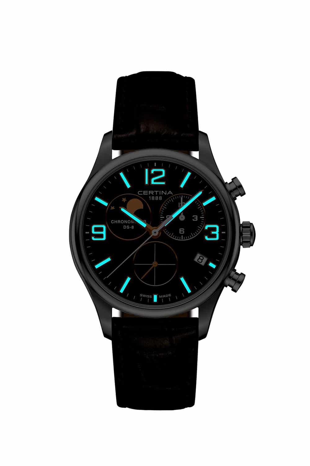 Certina DS-8 Moon Phase 42mm - C033.460.16.087.00 - Bilde 2