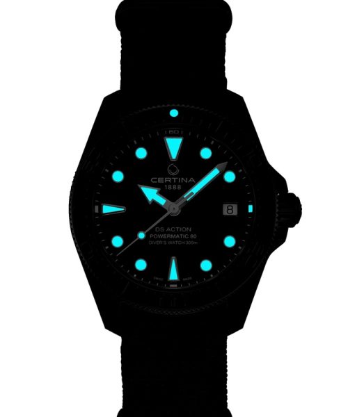 Alternative view of Certina DS Action Diver 38mm Powermatic 80 - C048.807.38.051.00