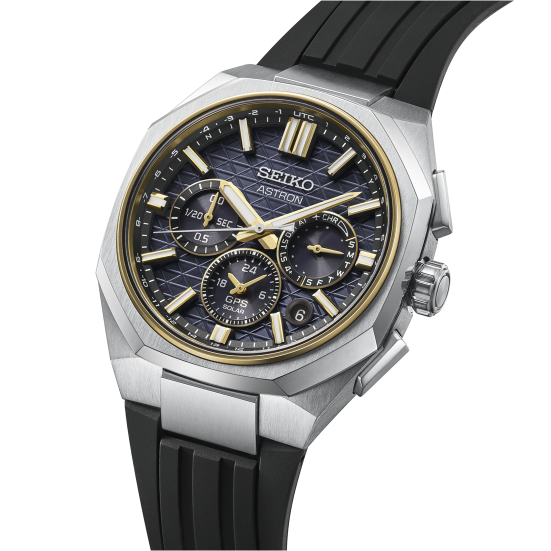 Seiko Astron GPS Solar Dual-Time Chronograph 43.4mm - HAB003J1 - Bilde 2