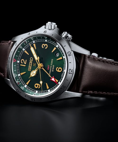 Alternative view of Seiko Prospex Alpinist GMT 39.5mm - HBC007J1