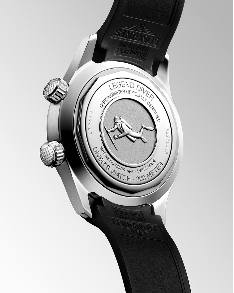 Longines Legend Diver 39mm - L3.764.4.50.9 - Bilde 2