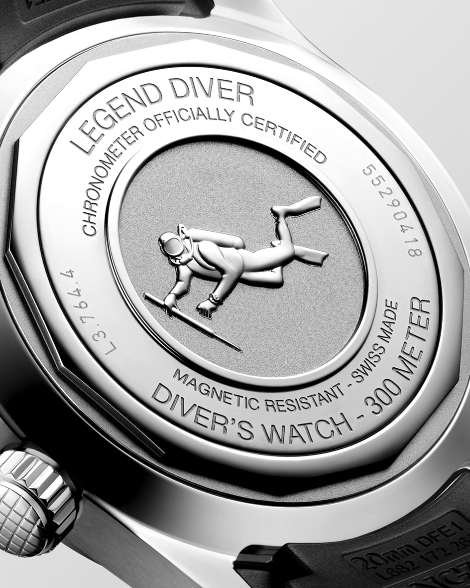 Longines Legend Diver 39mm - L3.764.4.50.9 - Bilde 3