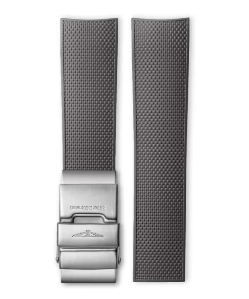 Longines Official HydroConquest Grey Rubber Strap (HydroConquest 43MM)