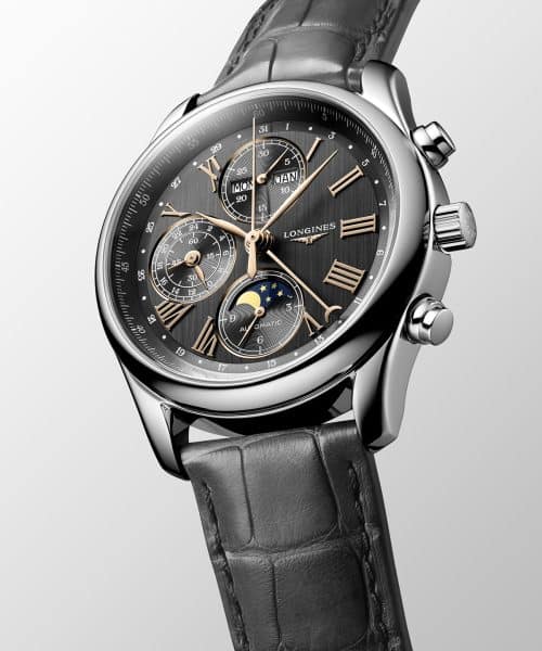 Alternative view of Longines Master Collection Chronograph Moon Phase 40mm - L2.673.4.61.2