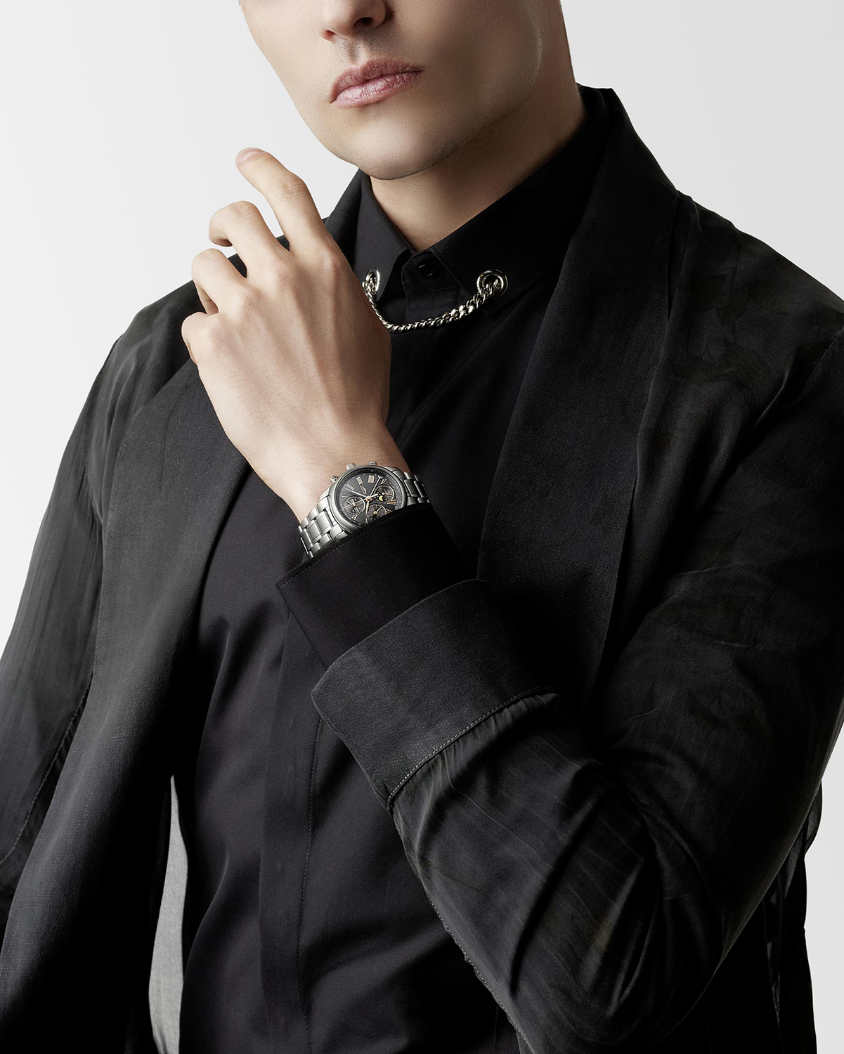 Longines Master Collection Chronograph Moon Phase 40mm - L2.673.4.61.6 - Bilde 4