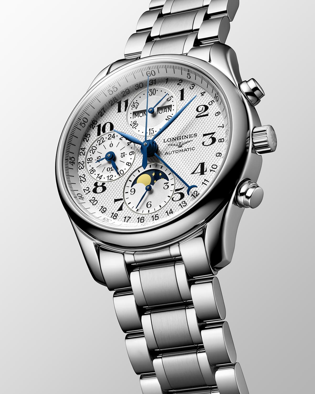 The Longines Master Collection Small Seconds Moon Phase 40.00mm - L2.673.4.78.6 - Bilde 2