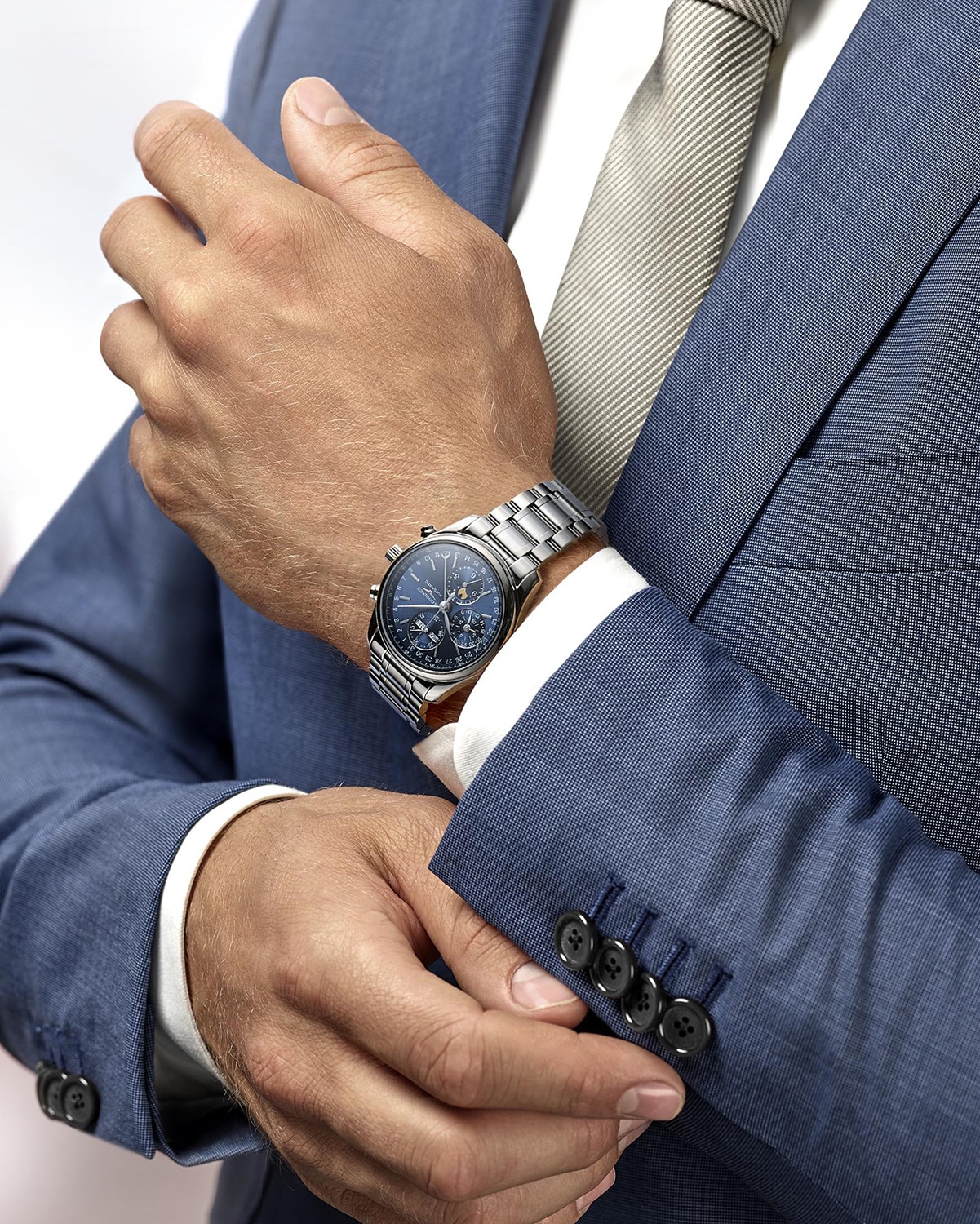 The Longines Master Collection Small Seconds Moon Phase 40.00mm - L2.673.4.92.6 - Bilde 4