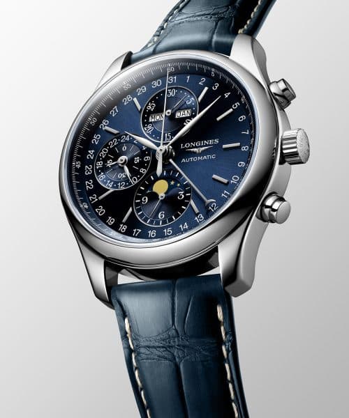 Alternative view of The Longines Master Collection Small Seconds Moon Phase 42.00mm - L2.773.4.92.0