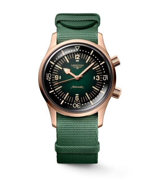 Alternative view of Longines Legend Diver Bronze No Date - L3.774.1.50.2