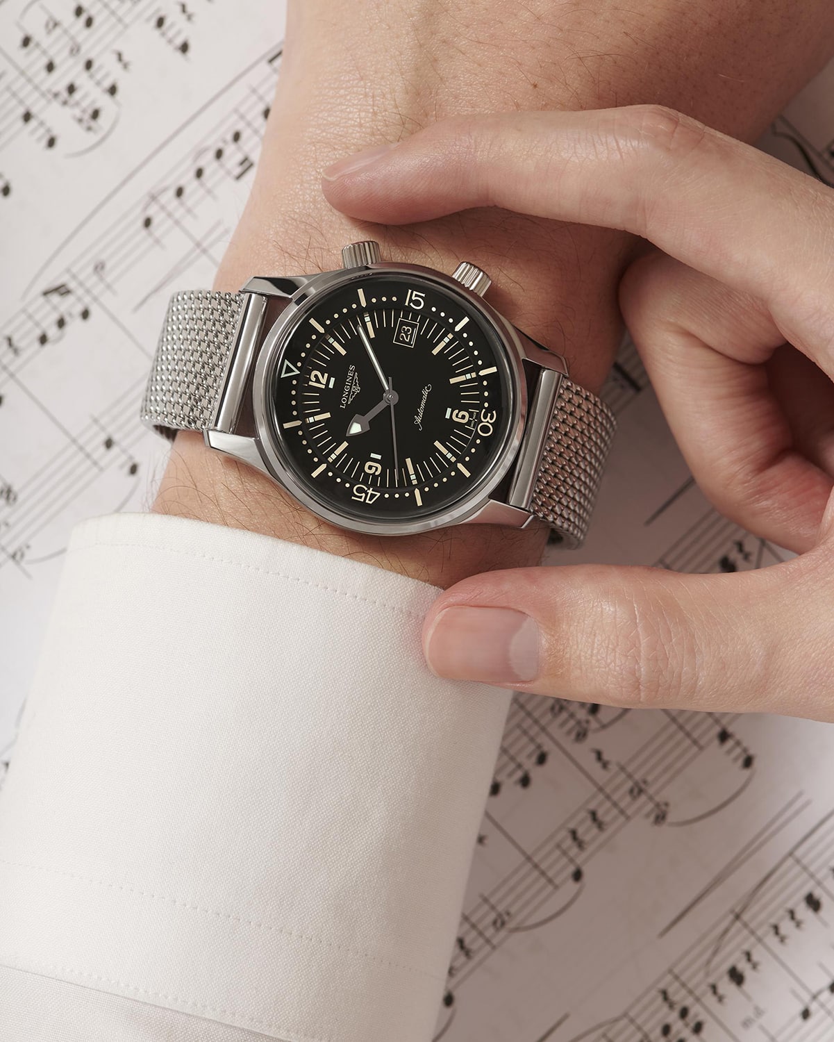 Longines Legend Diver 42mm - L3.774.4.50.6 - Bilde 4