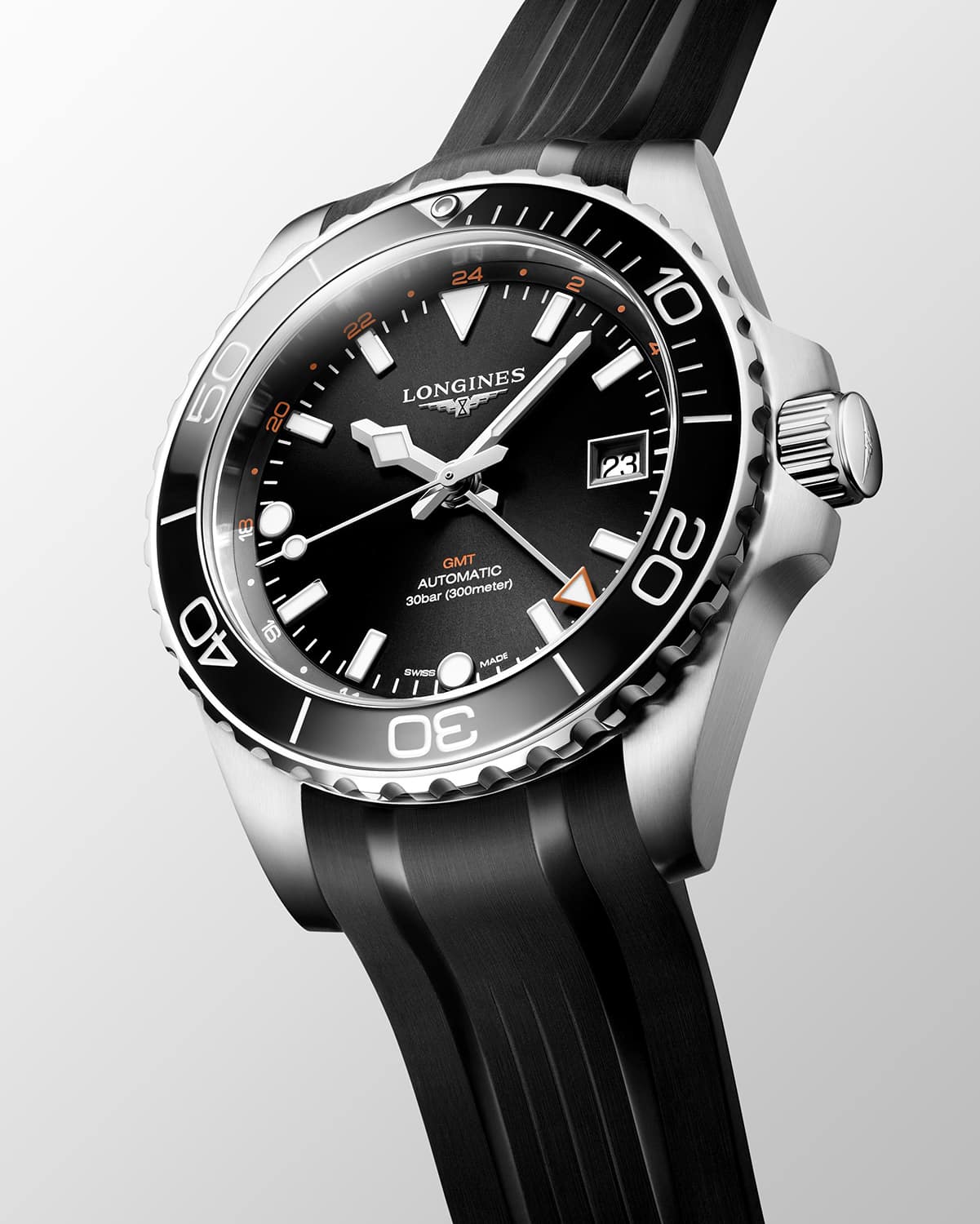 Longines HydroConquest GMT 41MM - L3.790.4.56.9 - Bilde 2