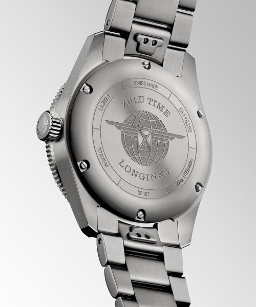 Longines Spirit Zulu Time Titanium 39mm - L3.802.1.53.6 - Bilde 3
