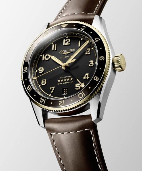 Alternative view of Longines Spririt Zulu Time GMT 39mm - L3.802.5.53.2