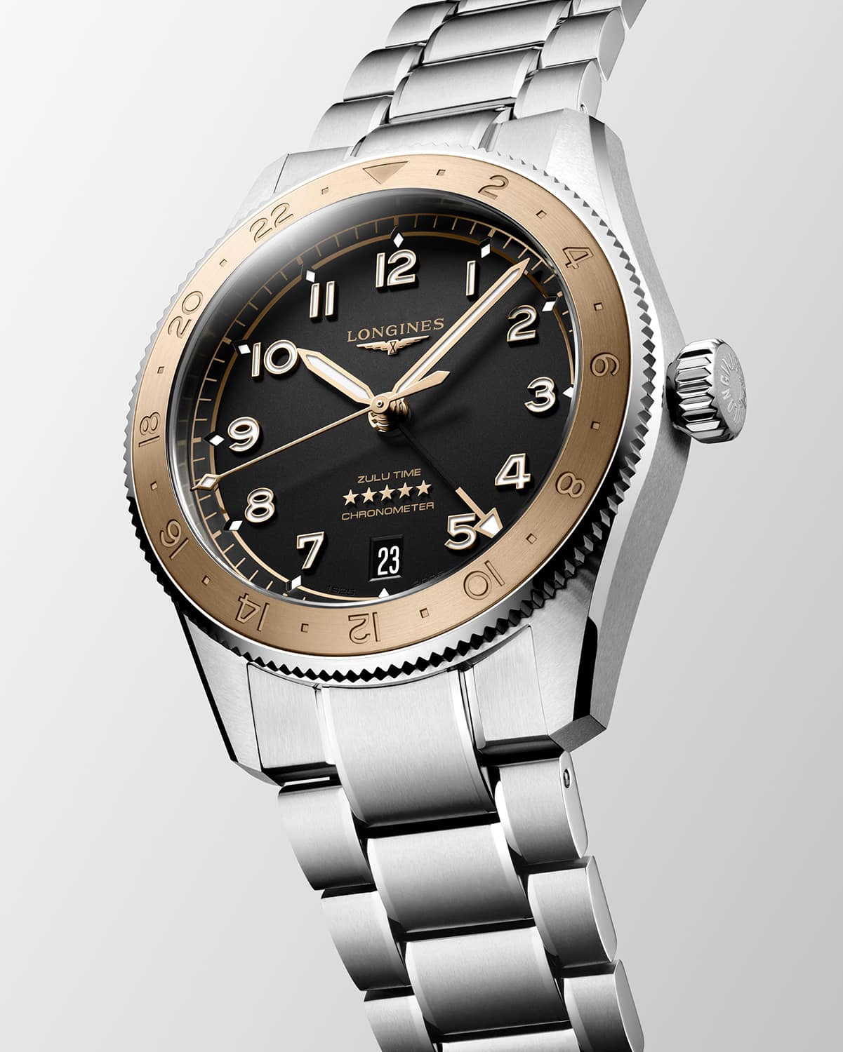 Longines Spirit Zulu Time 1925 39mm - L3.803.5.53.6 - Bilde 3