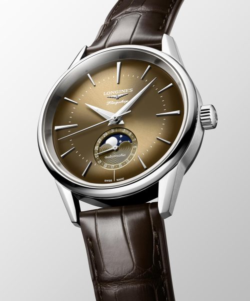 Alternative view of Longines Flagship Heritage Moonphase 38mm - L4.815.4.62.2