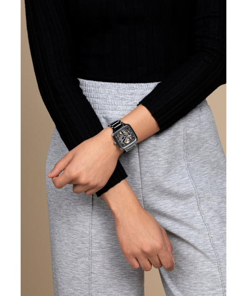 Alternative view of Rado True Square Automatic Open Heart 38 mm - R27083202