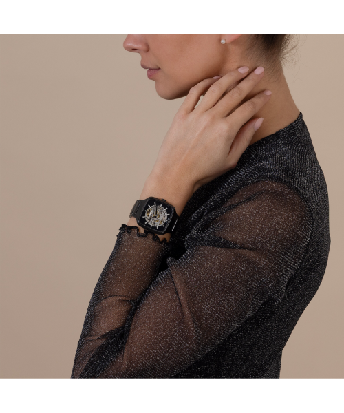 Alternative view of Rado True Square Automatic Skeleton Diamonds 38 mm - R27124702