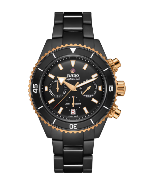 Rado Captain Cook High-Tech Ceramic Automatic Chronograph 43 mm - R32190153