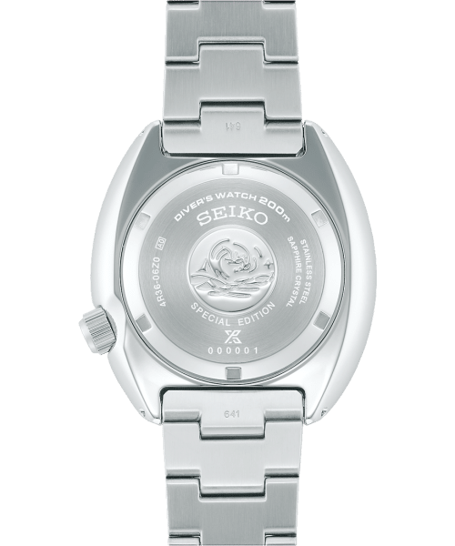 Alternative view of Seiko Prospex «Great Blue» Turtle Scuba PADI - SRPK01K1